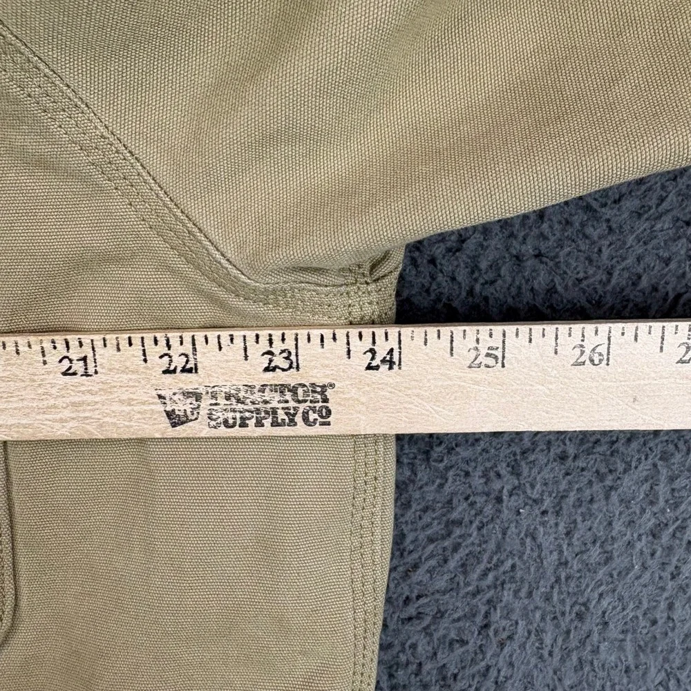 Carhartt Mens Tan‎ Duck Canvas Snap Front Shirt Jacket Large Tan L S121